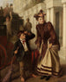 Le balayeur de passage - William Powell Frith — näkymä teoksesta