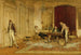 William Quiller Orchardson - Kova isku — näkymä teoksesta