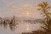William Rickarby Millerin auringonnousu Champlain-järvellä — näkymä teoksesta