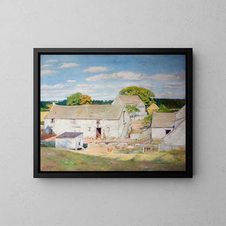 William Rothenstein - Oakridge Farm  Late Summer.webp