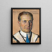 George Parmley Day B. A. 1897 Yale-yliopiston taloudenhoitaja 1910 - William Sergeant Kendall — kehystetty taideteos seinällä