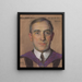 Thomas W. Swan B. A. Sterling oikeustieteen professori 1922 - William Sergeant Kendall — kehystetty taideteos seinällä