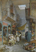 Bazar Suez - William Simpson — näkymä teoksesta