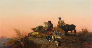 William Strutt - Jerusalem pilgrims.webp