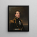 David Glasgow Farragut - William Swain — kehystetty taideteos seinällä