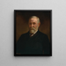 Benjamin Harrison - William Thomas Mathews -maalaus — kehystetty taideteos seinällä