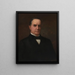 William McKinley - William Thomas Mathews — kehystetty taideteos seinällä