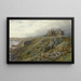 Graycliff-maalaus, taiteilijan koti Newport Rhode Island - William Trost Richards — kehystetty taideteos seinällä
