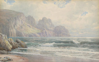 William Trost Richards - Rocky Coastline.webp
