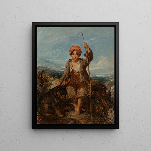 William Underhill - The young shepherd boy.webp