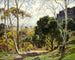 Jours de soleil - William Wendt — näkymä teoksesta