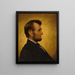 Abraham Lincoln - William Willard — kehystetty taideteos seinällä