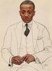 Alain Locke - Winold Reiss — näkymä teoksesta