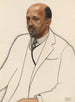 W. E. B. Du Bois - Winold Reiss — näkymä teoksesta
