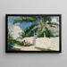 Un jardin à Nassau - Winslow Homer — kehystetty taideteos seinällä