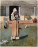 Un poulet malade - Winslow Homer — näkymä teoksesta