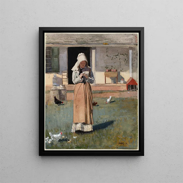 Winslow Homer - A Sick Chicken.webp