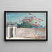 Un mur à Nassau - Winslow Homer — kehystetty taideteos seinällä