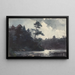 Lac Adirondack - Winslow Homer — kehystetty taideteos seinällä