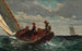 Brise montante Un vent favorable - Winslow Homer — näkymä teoksesta