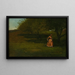 Croquet-pelaaja - Winslow Homer — kehystetty taideteos seinällä