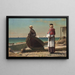 Papa arrive - Winslow Homer — kehystetty taideteos seinällä