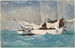Key West - ankkurin nostaminen - Winslow Homer — näkymä teoksesta
