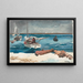 Nassau-maalaus - Winslow Homer — kehystetty taideteos seinällä