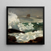 Suojaisella rannalla - Winslow Homer — kehystetty taideteos seinällä