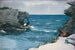 Rivage rocheux - Bermudat, Winslow Homer — näkymä teoksesta
