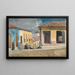 Santiago de Cuban katukuva - Winslow Homer — kehystetty taideteos seinällä