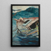 Étude pour Le Gulf Stream - Winslow Homer — kehystetty taideteos seinällä
