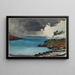 Sääilmoitus lähestyy - Winslow Homer — kehystetty taideteos seinällä