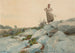 La Ramasseuse de fagots - Winslow Homer — näkymä teoksesta