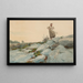La Ramasseuse de fagots - Winslow Homer — kehystetty taideteos seinällä