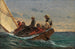 La coquette - Winslow Homer — näkymä teoksesta