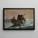 Le Filet de harengs - Winslow Homer — kehystetty taideteos seinällä