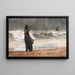 Le guetteur à Tynemouth - Winslow Homer — kehystetty taideteos seinällä