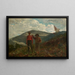 Kaksi opasta - Winslow Homer — kehystetty taideteos seinällä