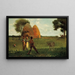Sevrage du veau - Winslow Homer — kehystetty taideteos seinällä