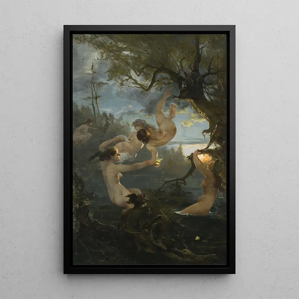 Witold Pruszkowski - Water nymphs (Case Conflict).webp