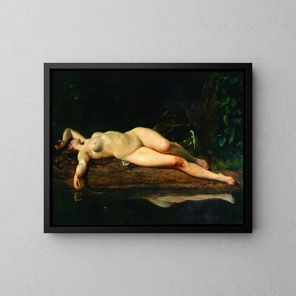 Repos - Wojciech Gerson — kehystetty taideteos seinällä