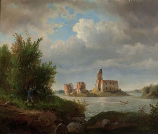 Wojciech Gerson - Ruins of the Trakai Island Castle.webp
