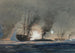 Toiminta USS Brooklynin ja CSS Ram Manassasin välillä Jacksonin ja St Philipin linnoituksissa - Worden Wood — näkymä teoksesta