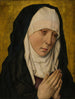 Mater Dolorosa - Vaimon Suruinen Maalaus - Dieric Boutsin ateljee — näkymä teoksesta