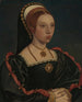 Hans Holbein nuoremman ateljee - Maalaus Muotokuva nuoresta naisesta — näkymä teoksesta