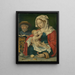 Sainte Famille - Joos van Cleve - Ateljee — kehystetty taideteos seinällä
