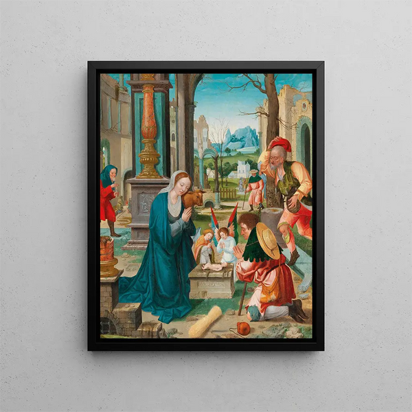 Workshop of Pieter Coecke van Aelst - The Adoration of the Shepherds.webp