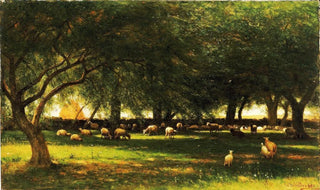 Worthington Whittredge - Noon In The Orchard.webp