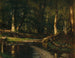 Le ruisseau dans les bois - Worthington Whittredge — näkymä teoksesta